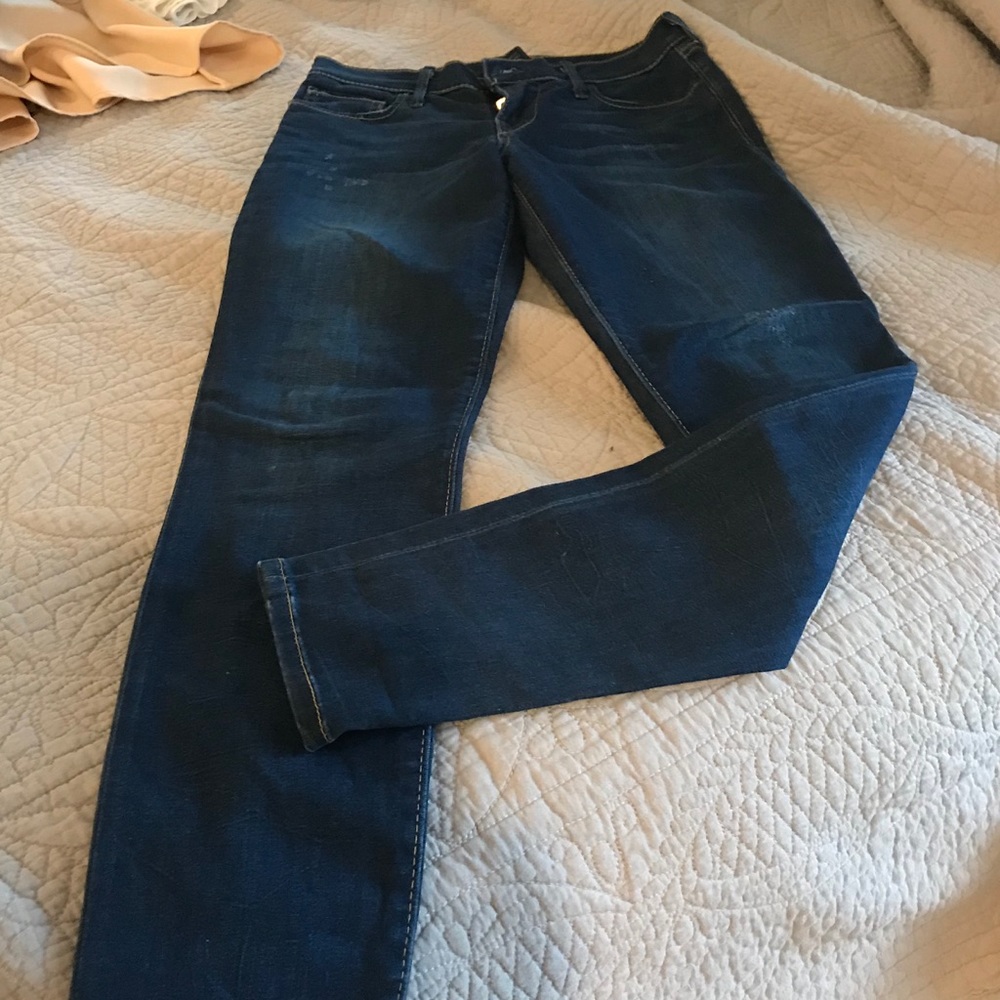 True Religion dark blue denim jeans